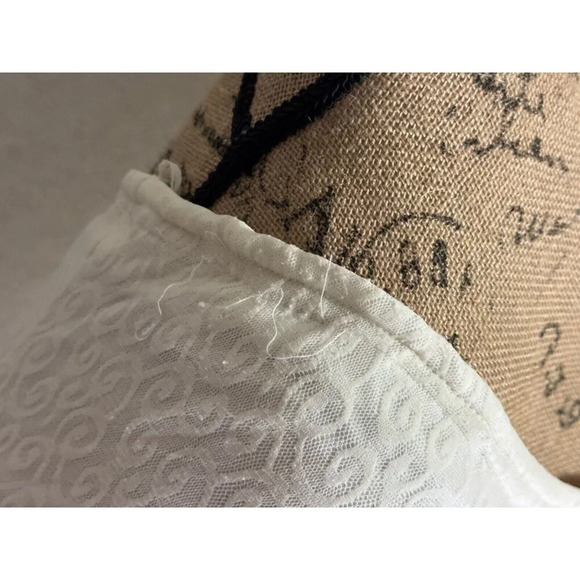 One Shoulder Long Sleeve Asymmetrical Ruffles Dress Ivory White SMALL READ - Picture 9 of 12